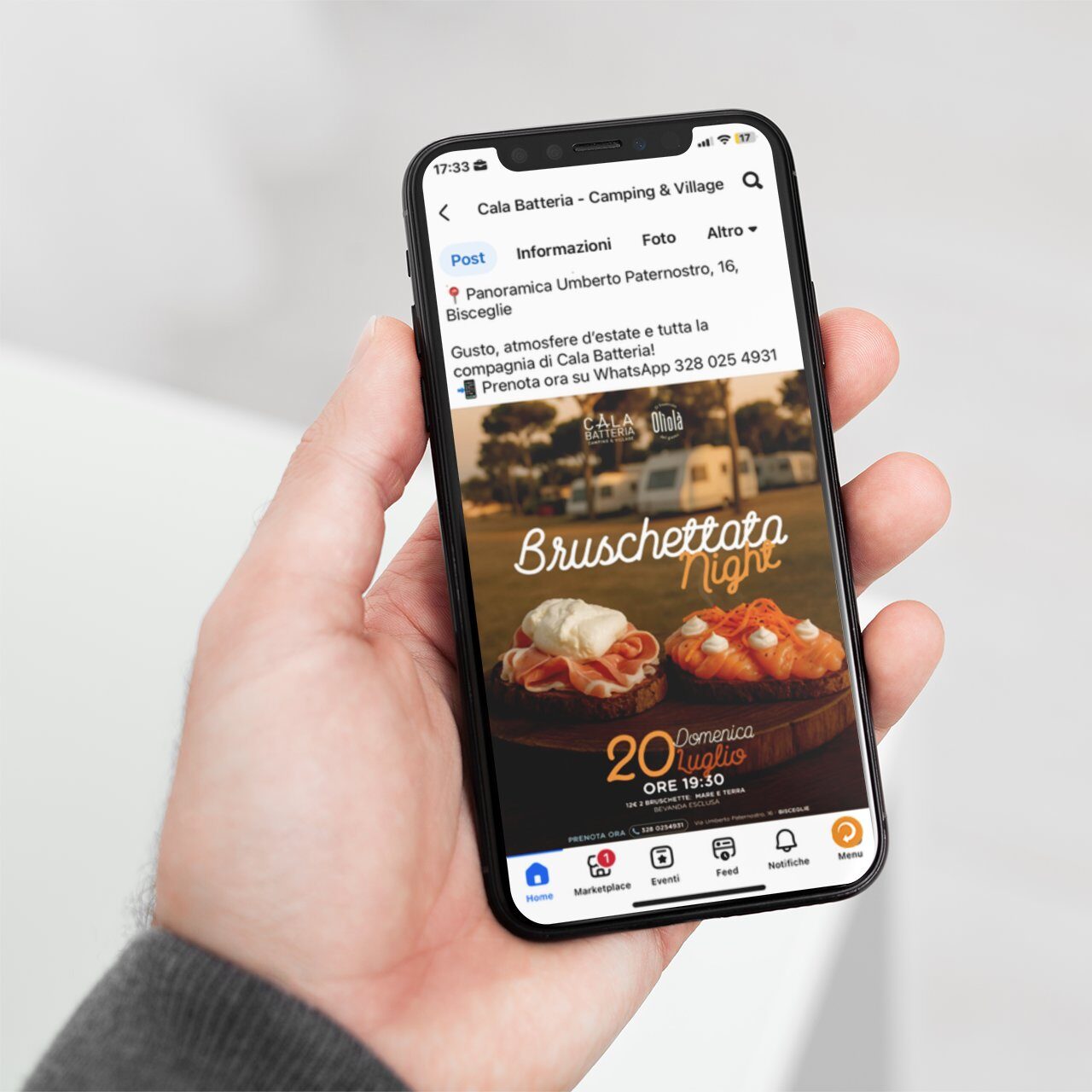 Cala Batteria Mockup FB