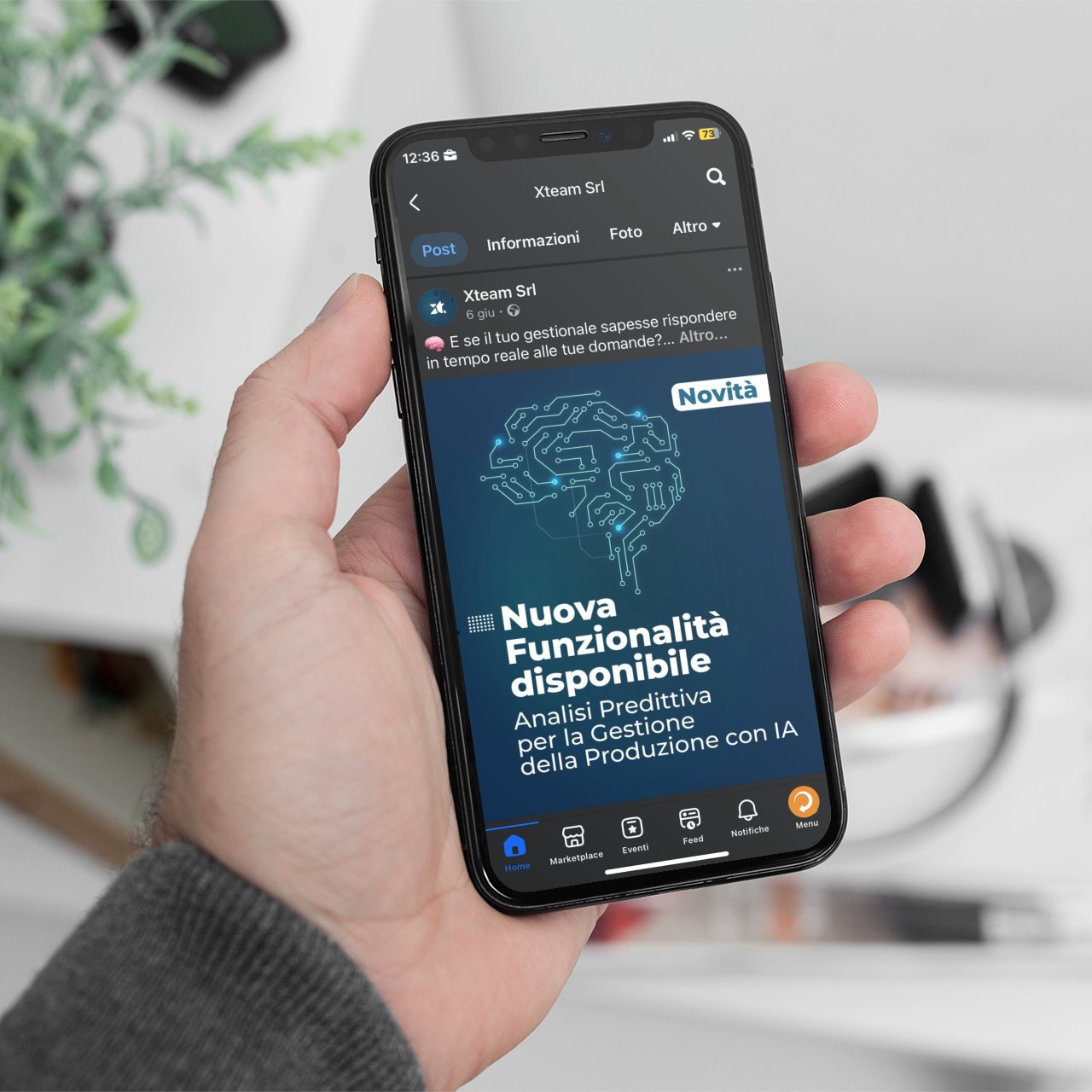 Xteam Facebook Post Grafico